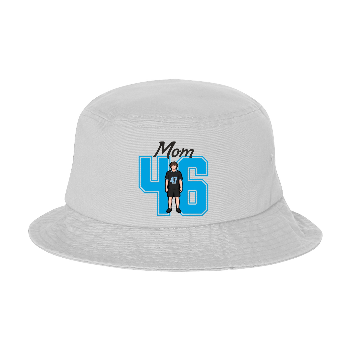 Bucket Cap — Mothers Day Shirsey in White