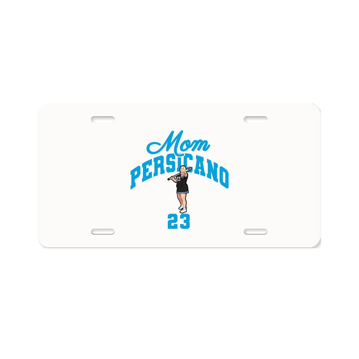 License Plate — Mothers Day Arch in Classic