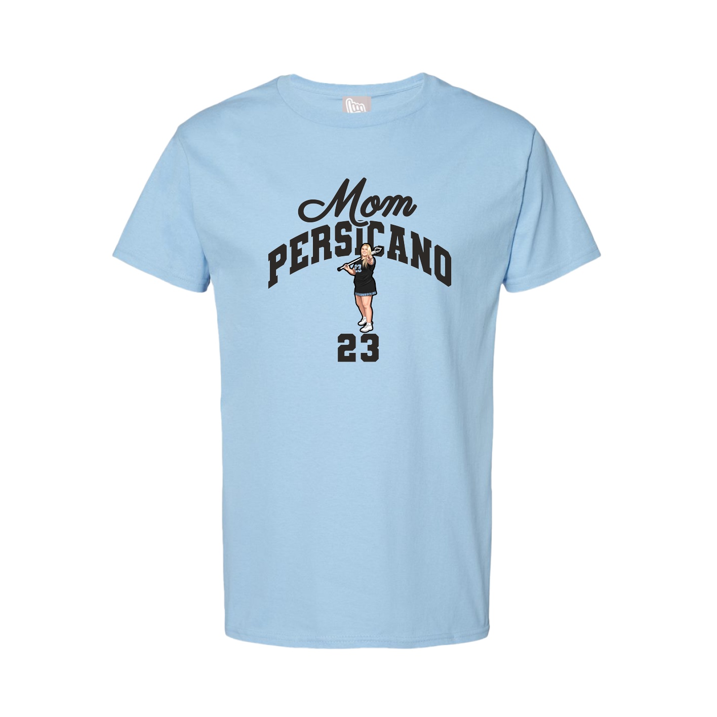 Youth Tee — Mothers Day Arch in Light Blue