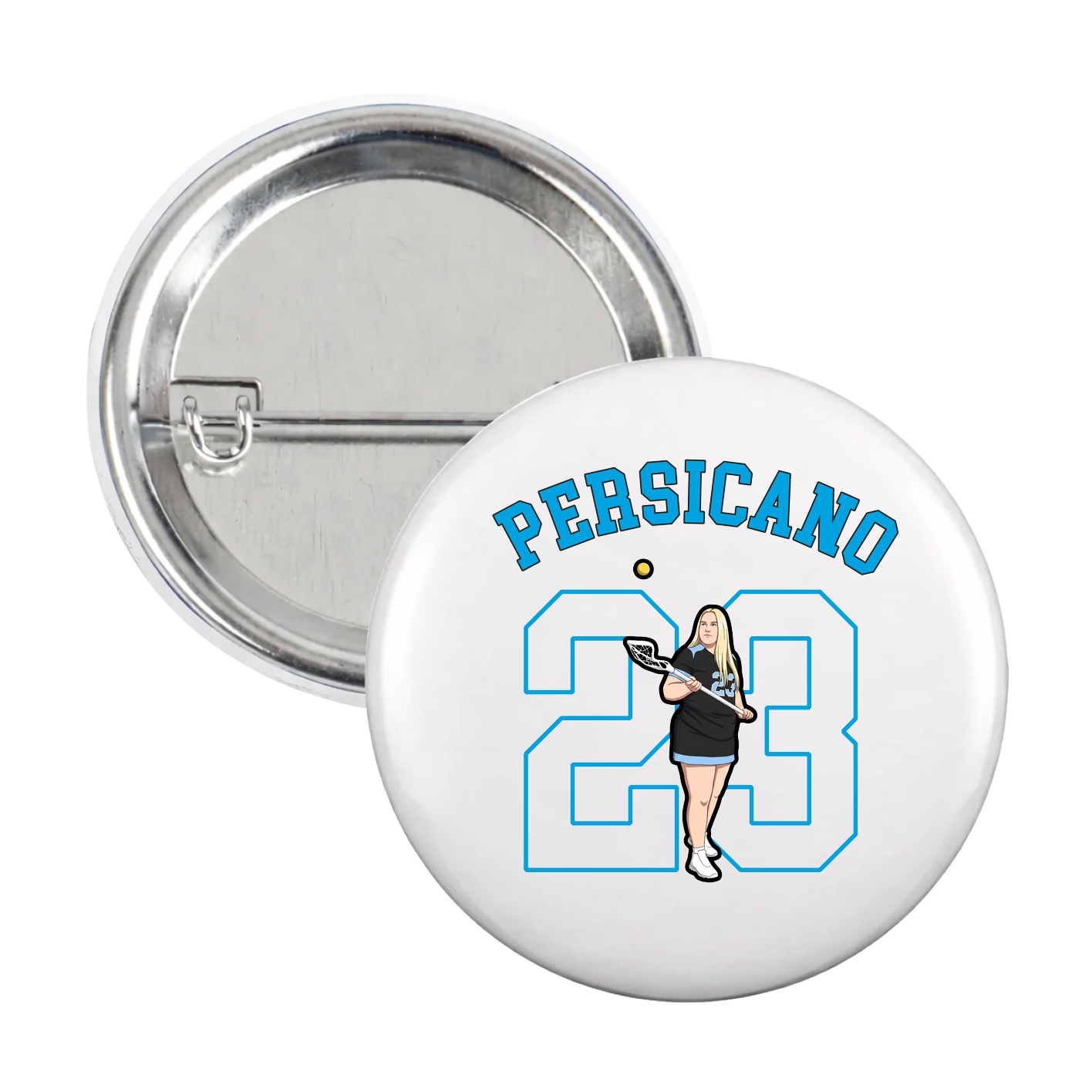Game Day Button — Shirsey Arch in White