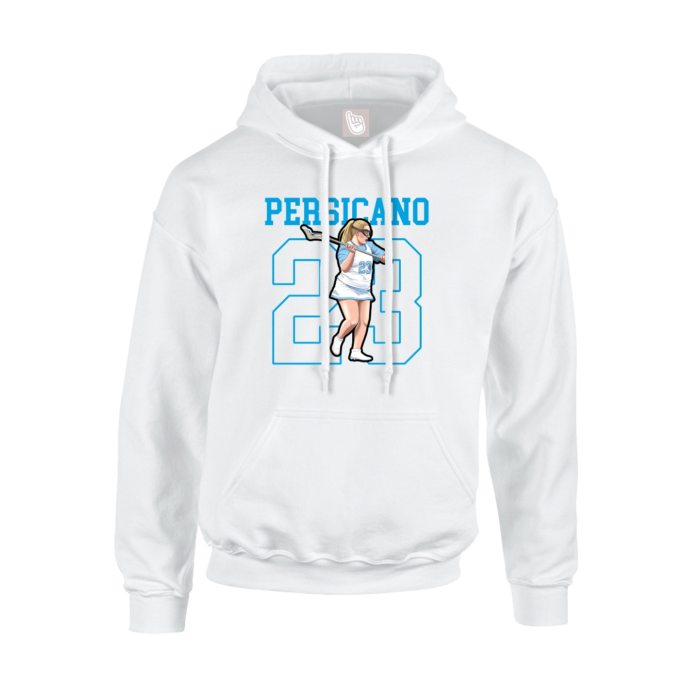 Hoodie — Shirsey in White