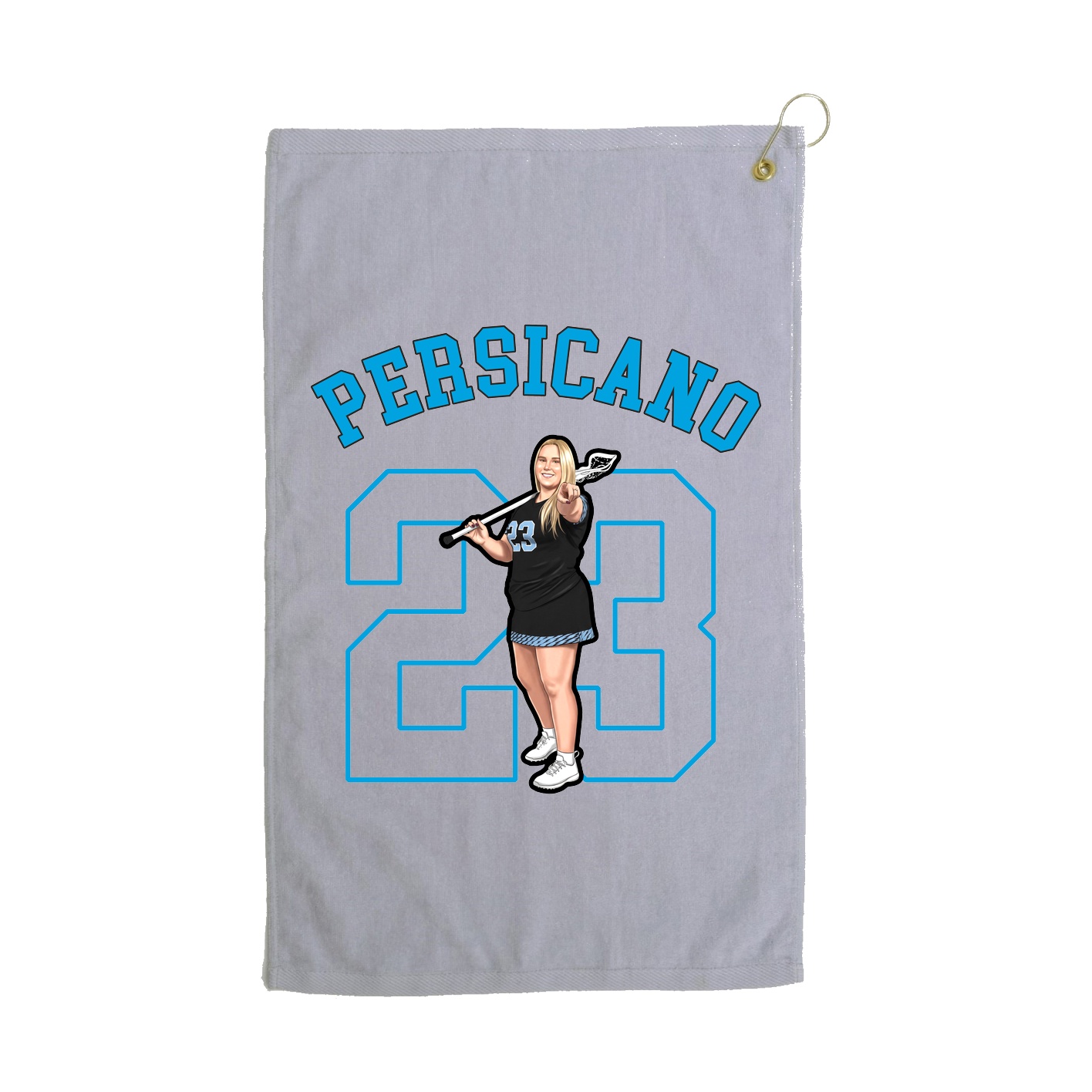 Golf Towel — Shirsey Arch in Grey