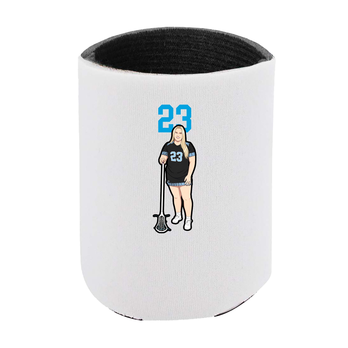 Can Holder — Number Top in White