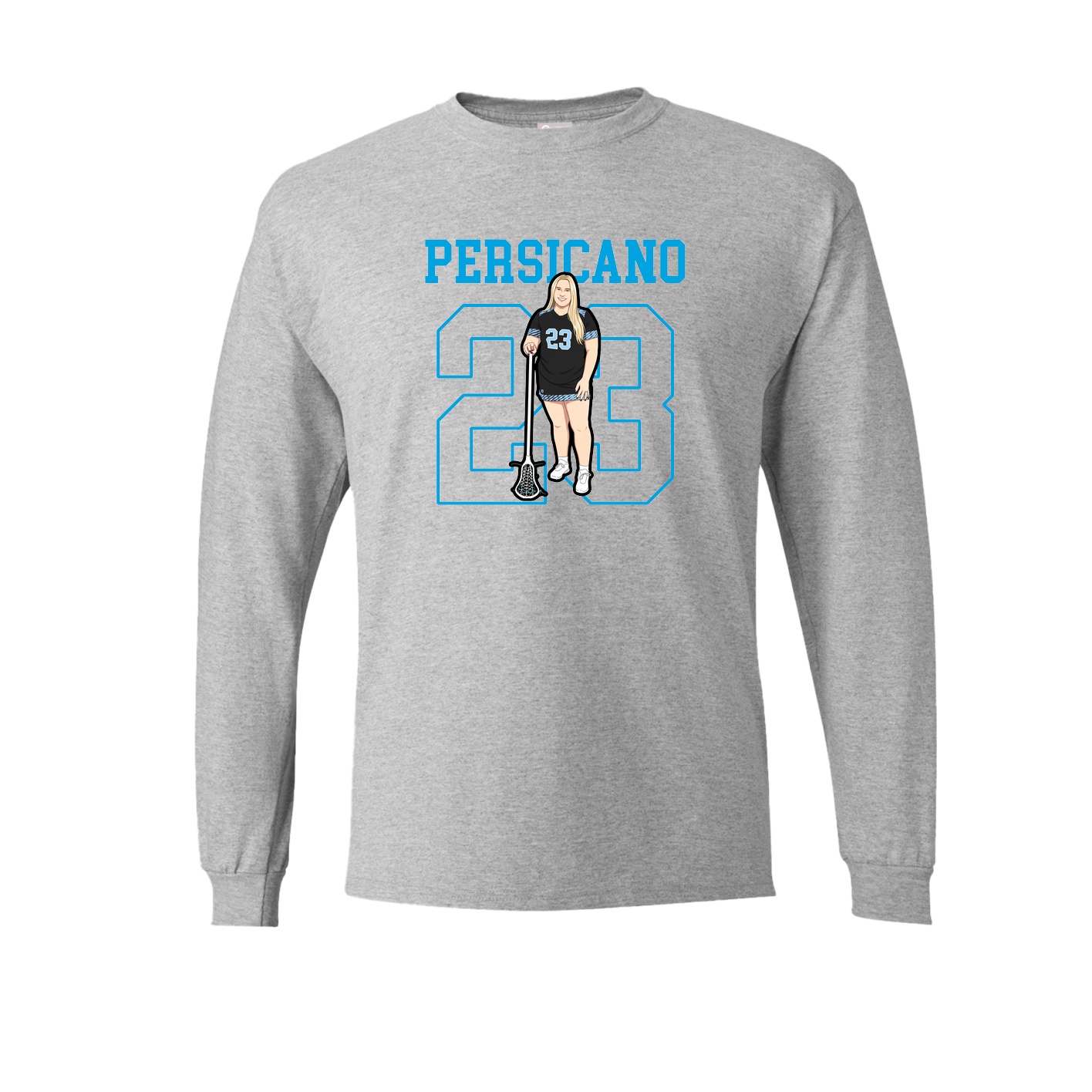 Long Sleeve Tee — Shirsey in Grey