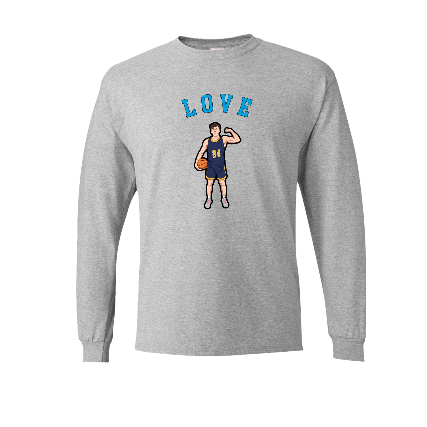 Long Sleeve Tee — Shirsey Arch in Grey