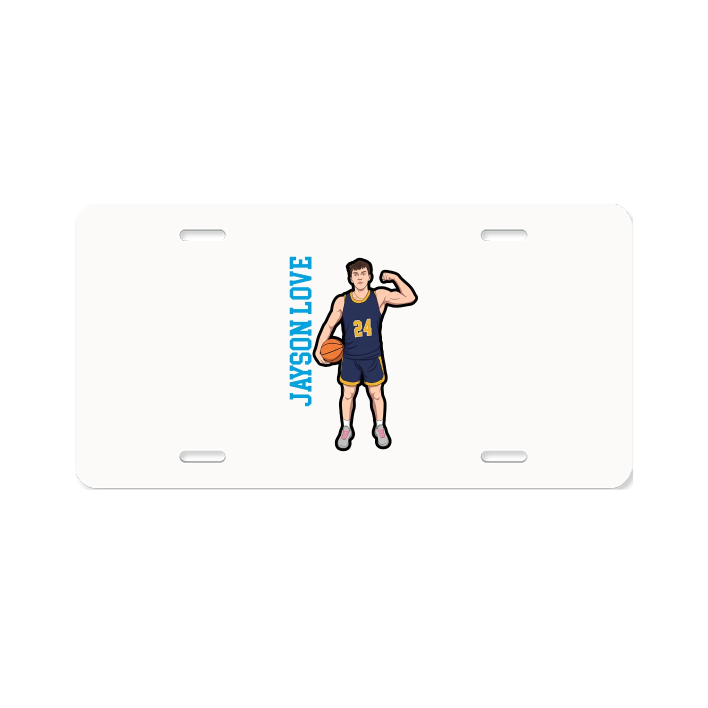 Aluminum License Plate