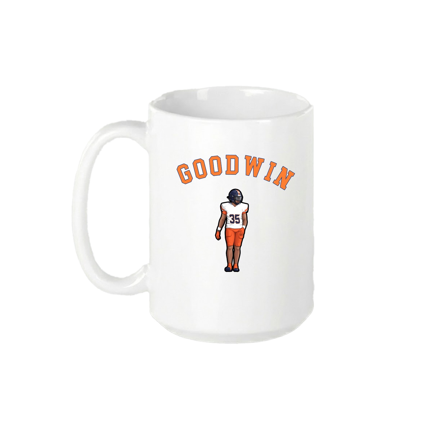 15oz Coffee Mug — Shirsey Arch in White