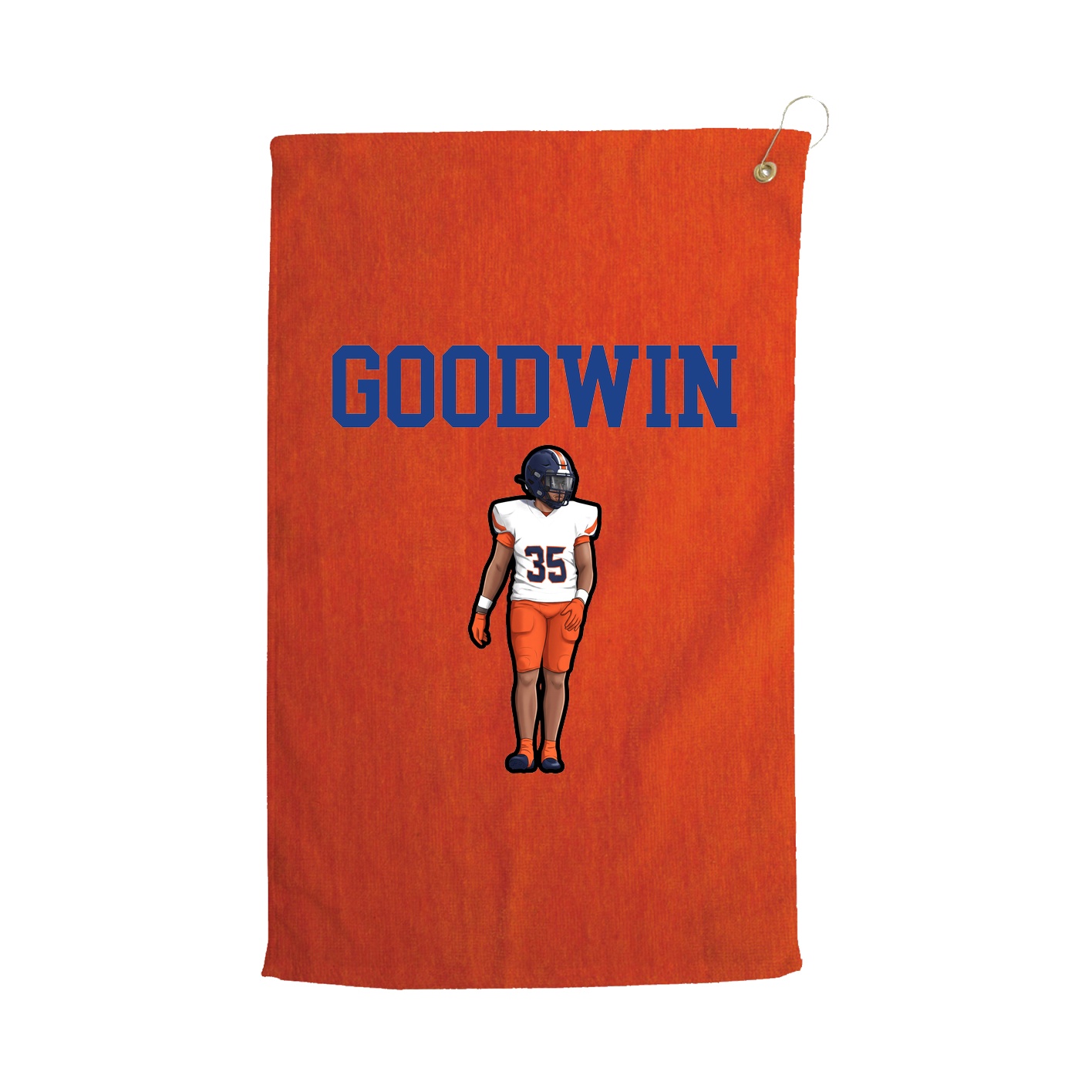 Golf Towel — Shirsey in Orange
