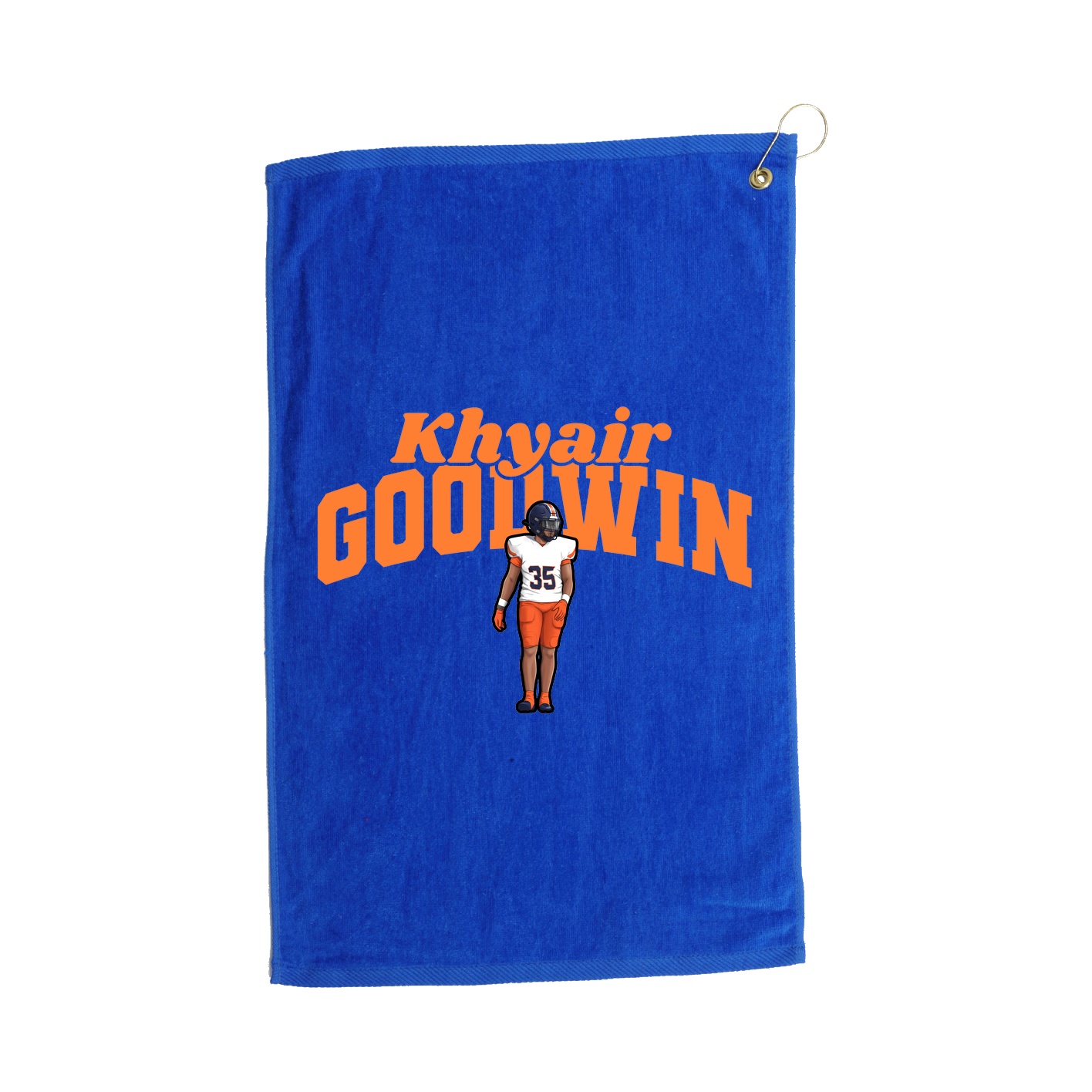 Golf Towel — Signature Arch in Royal