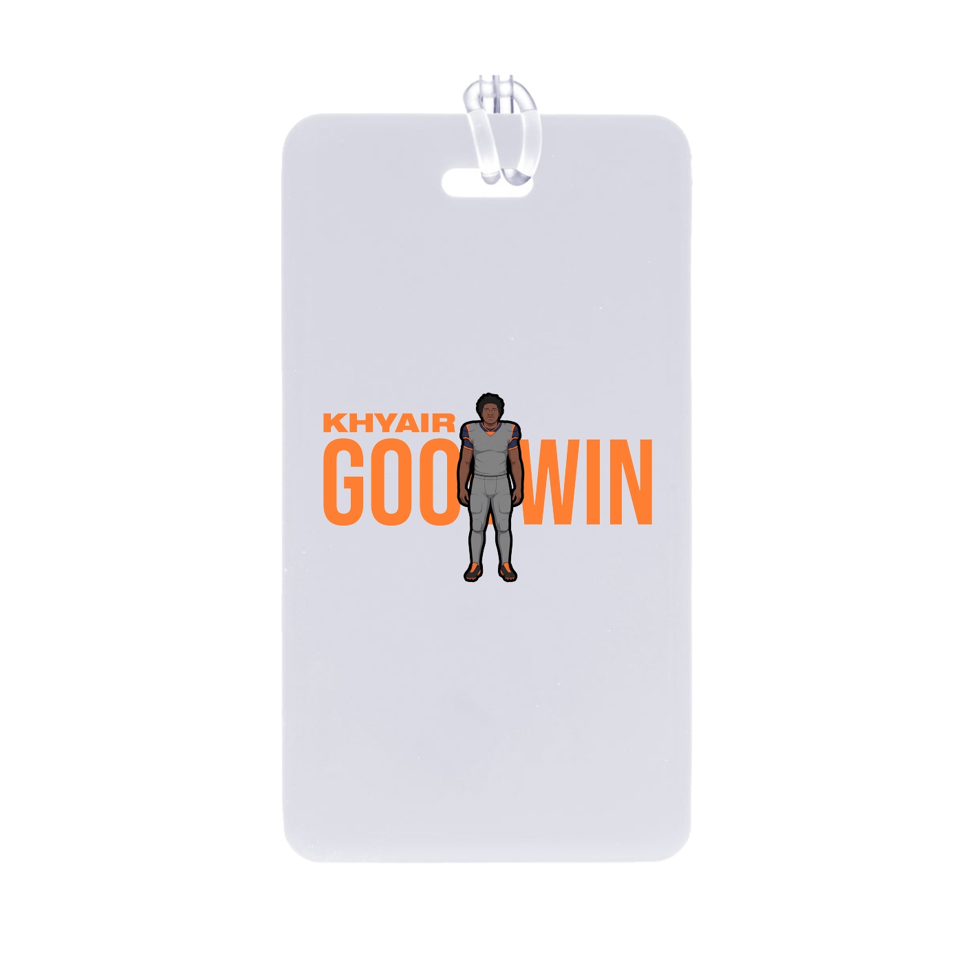Bag Tag — Player Name in Classic