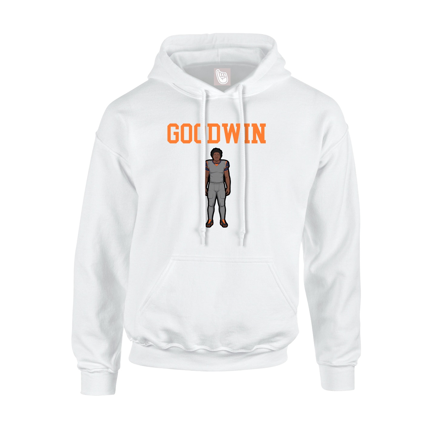 Youth Hoodie — Shirsey in White