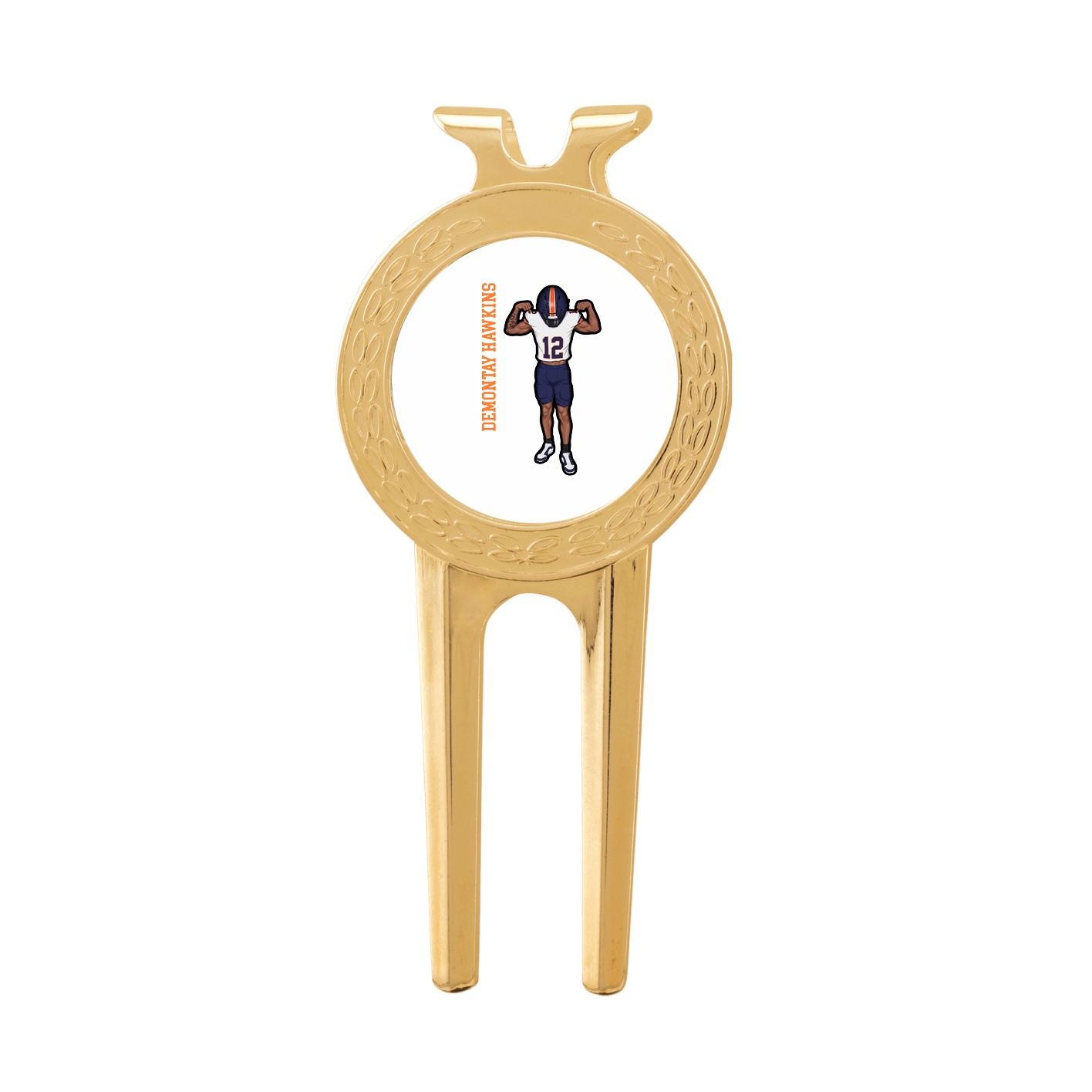 Divot Tool with Ball Marker — Name Vertical in Classic