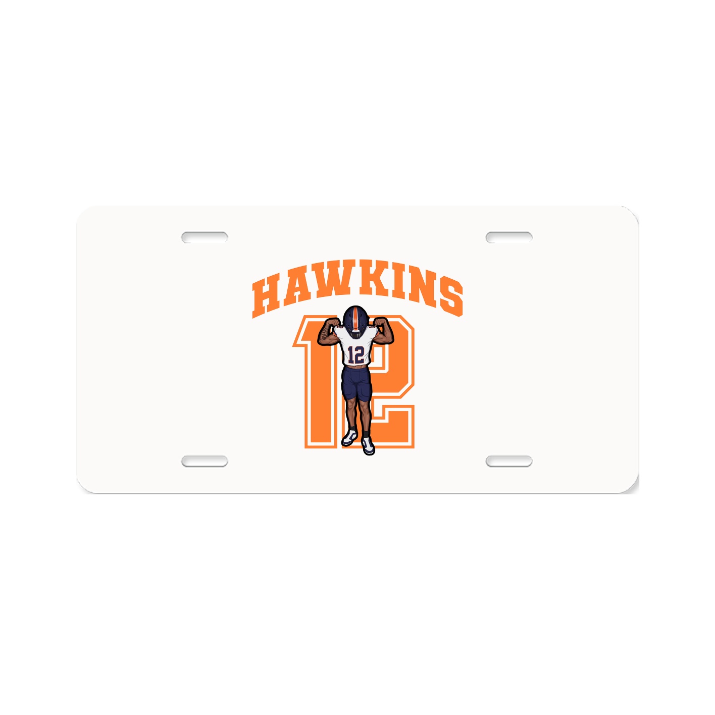 License Plate — Number in Classic