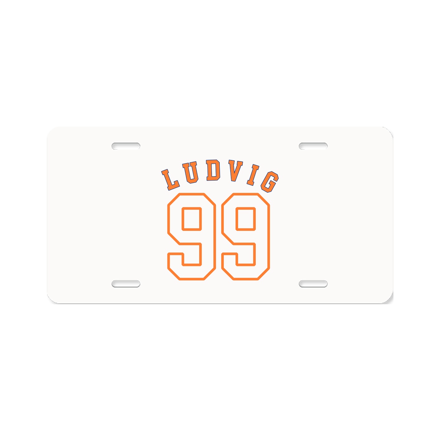 License Plate — Shirsey Arch in Classic