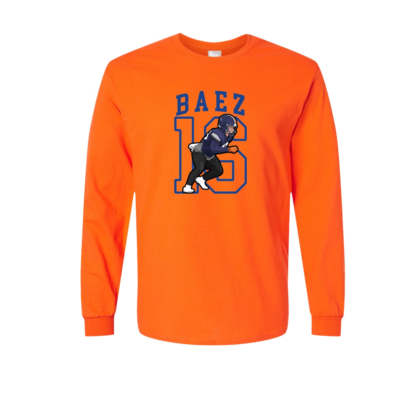 Long Sleeve Tee — Shirsey in Orange