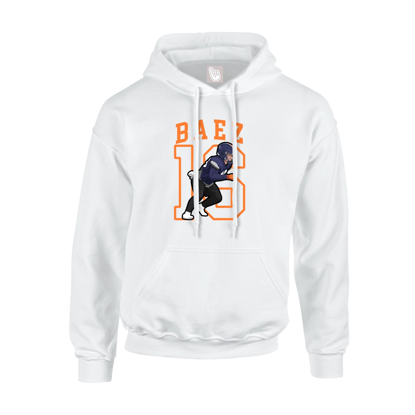 Hoodie — Shirsey in White