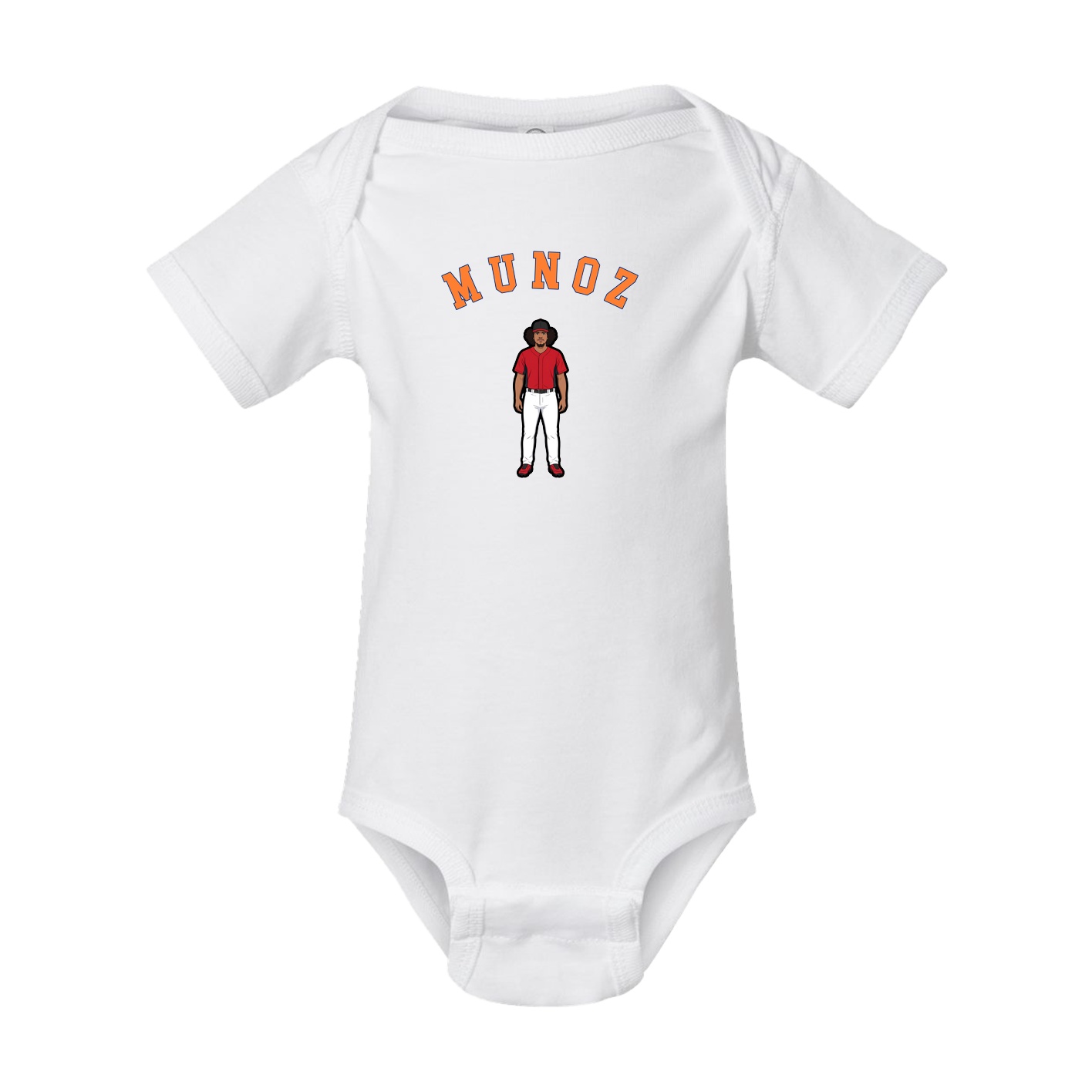 Baby Onesie — Shirsey Arch in White