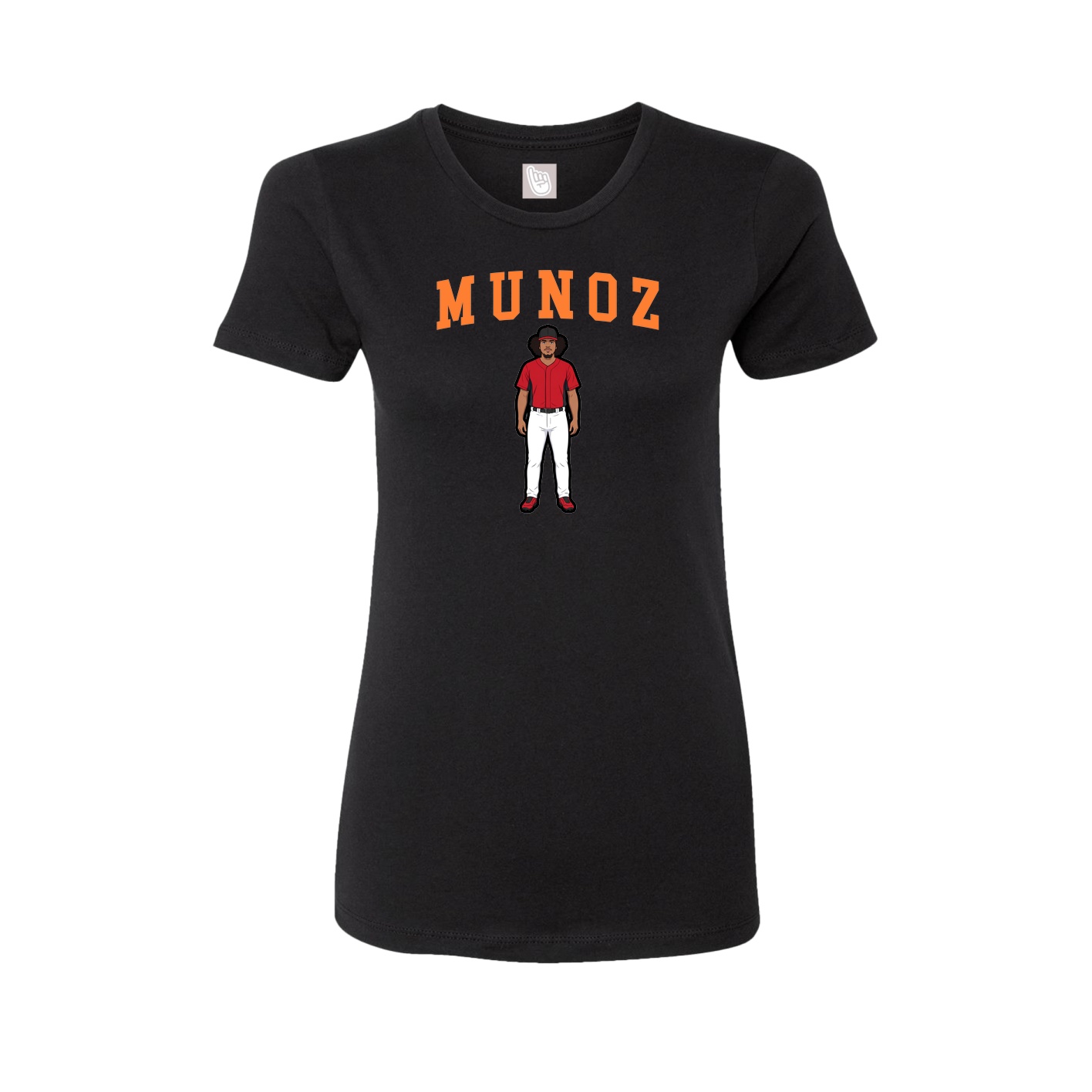 Fitted Women's Tee — Shirsey in Black