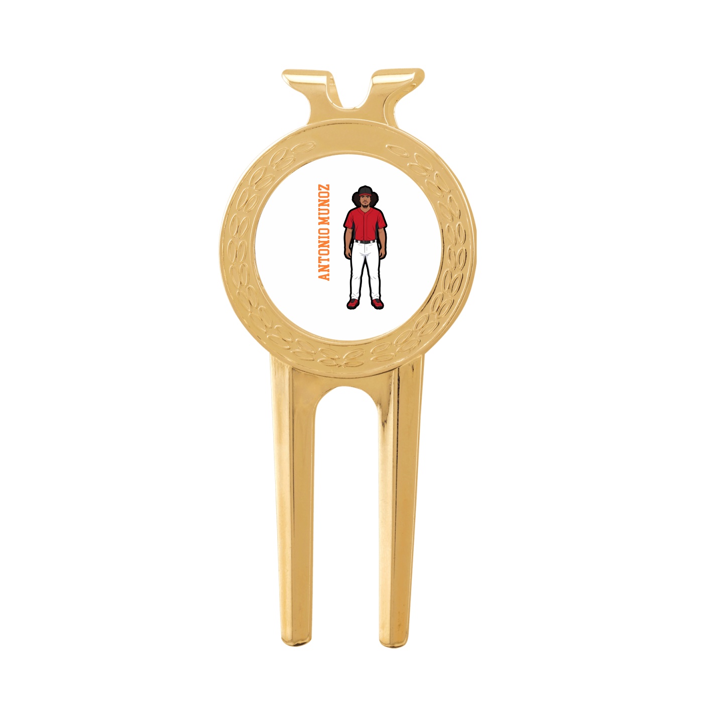 Divot Tool with Ball Marker — Name Vertical in Classic