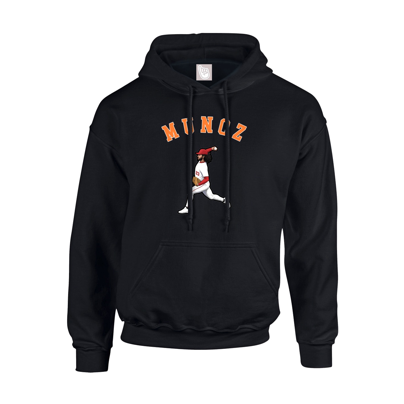 Hoodie — Shirsey Arch in Black