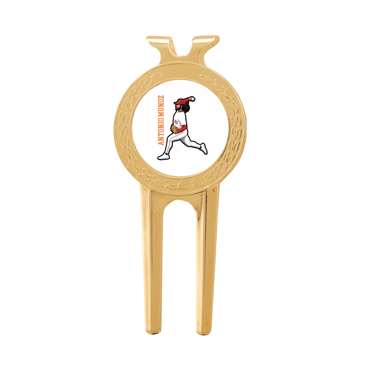 Divot Tool with Ball Marker — Name Vertical in Classic