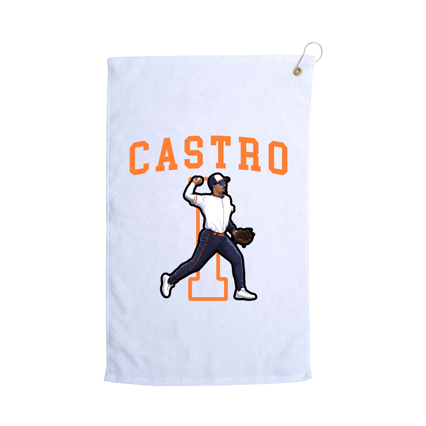 Golf Towel — Shirsey in White