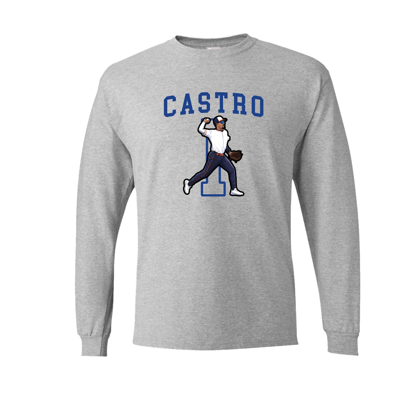 Long Sleeve Tee — Shirsey in Grey