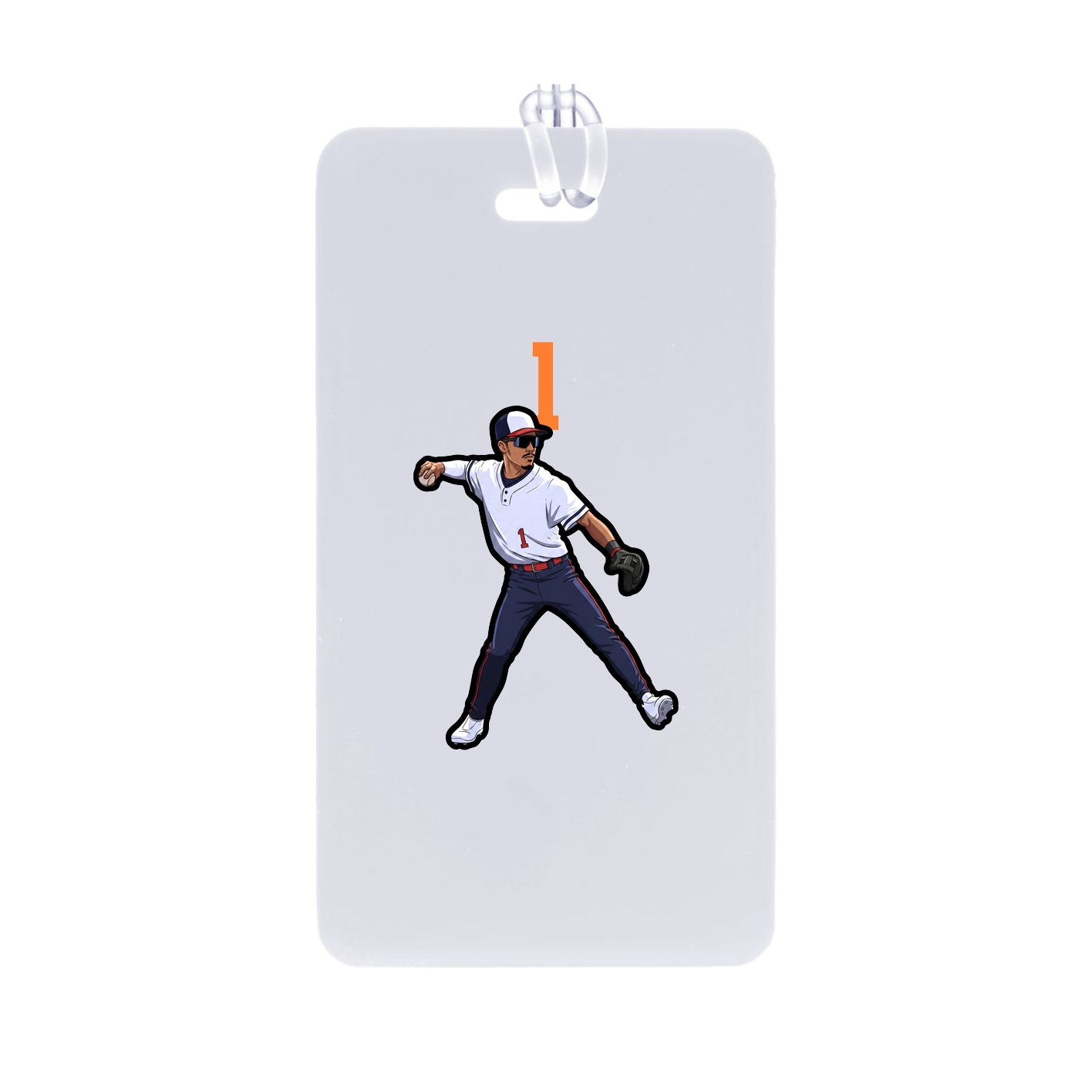 Bag Tag — Number Top in Classic
