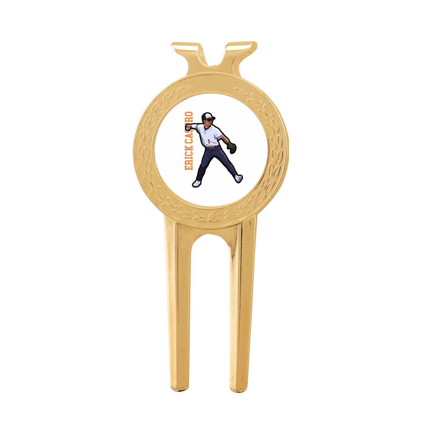 Divot Tool with Ball Marker — Name Vertical in Classic