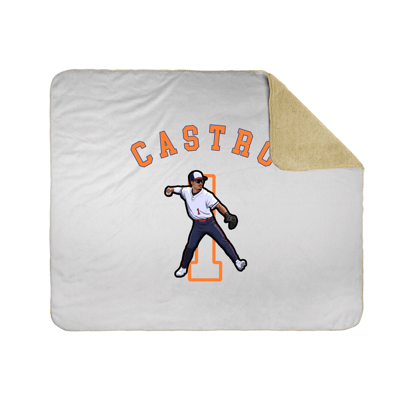 Throw Blanket — Shirsey Arch in White