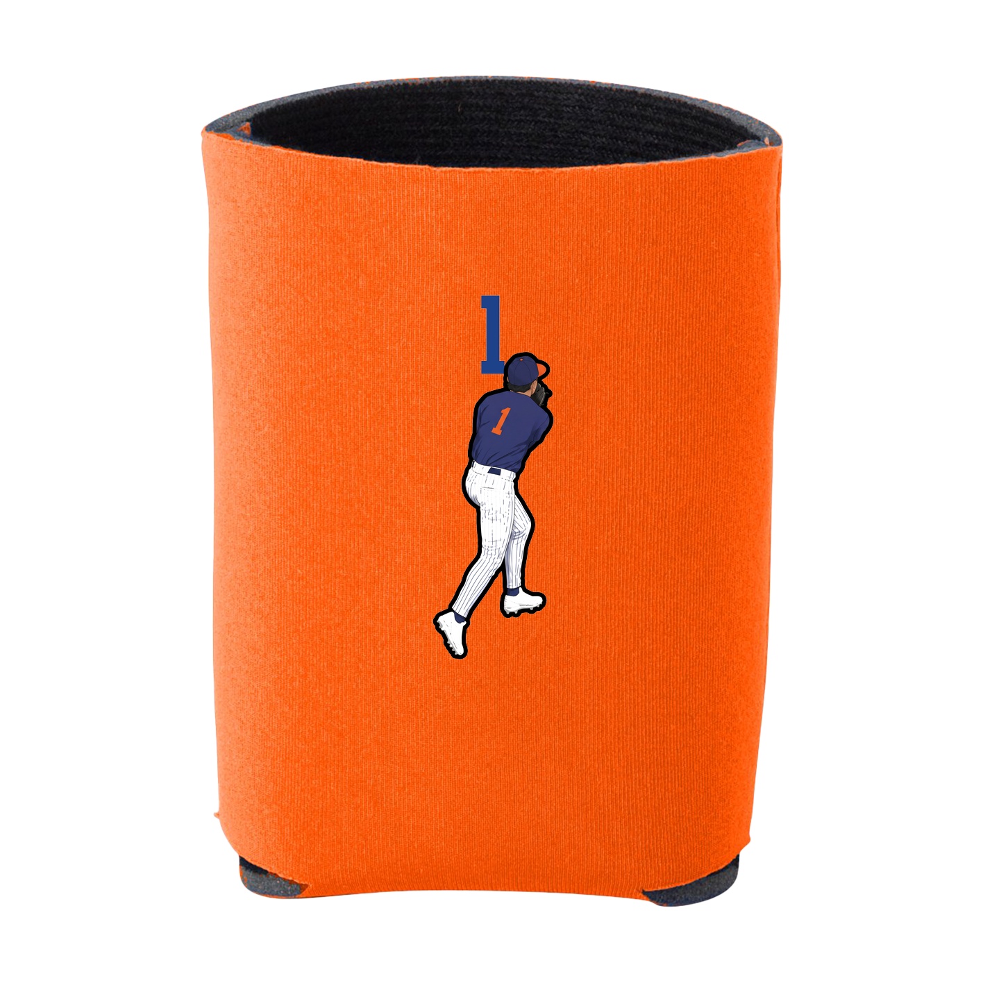 Can Holder — Number Top in Orange