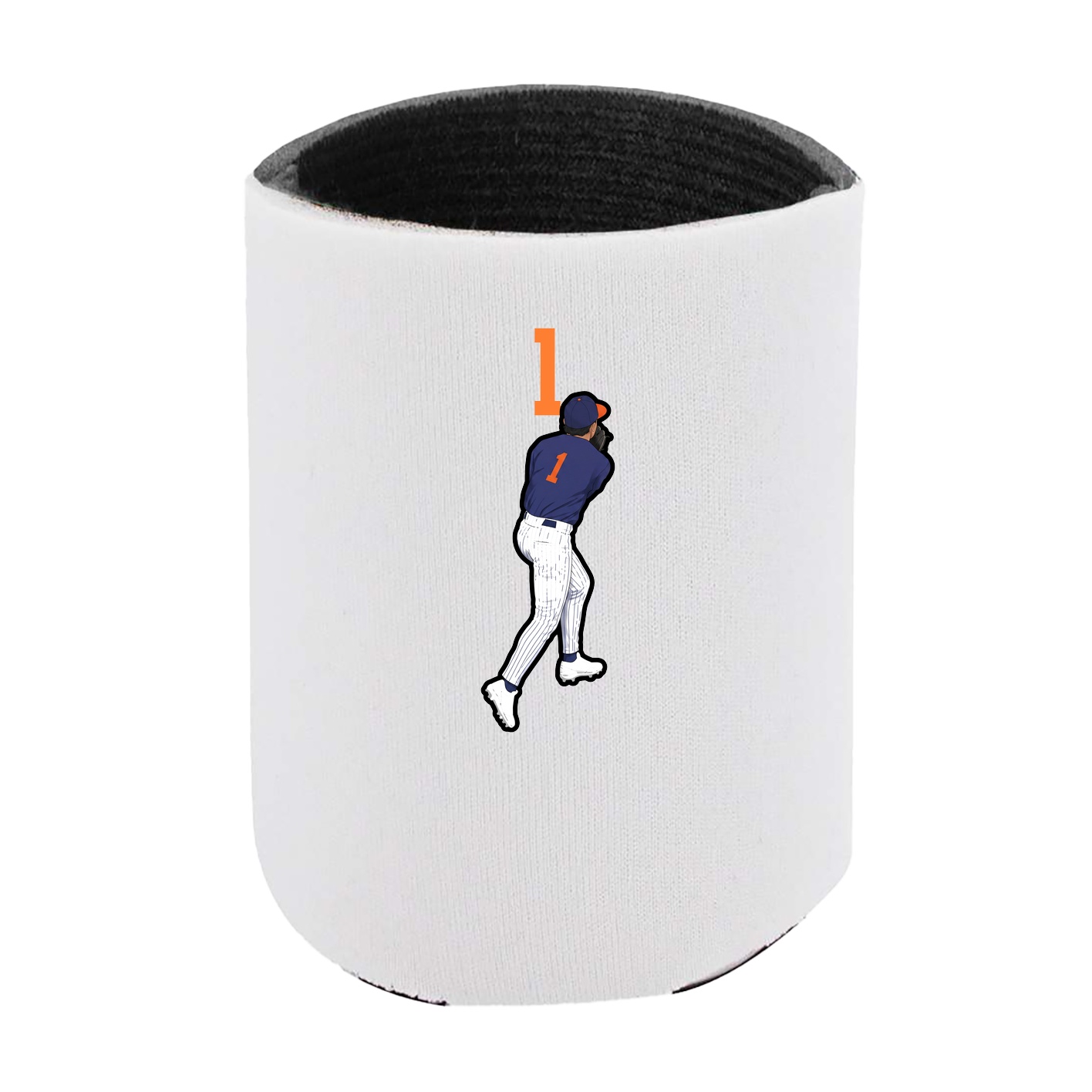 Can Holder — Number Top in White