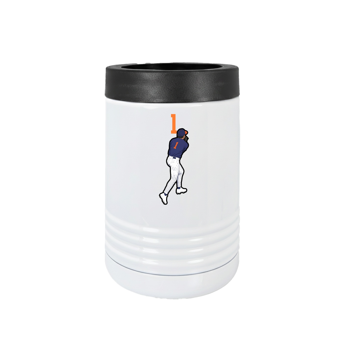 Beverage Holder — Number Top in White
