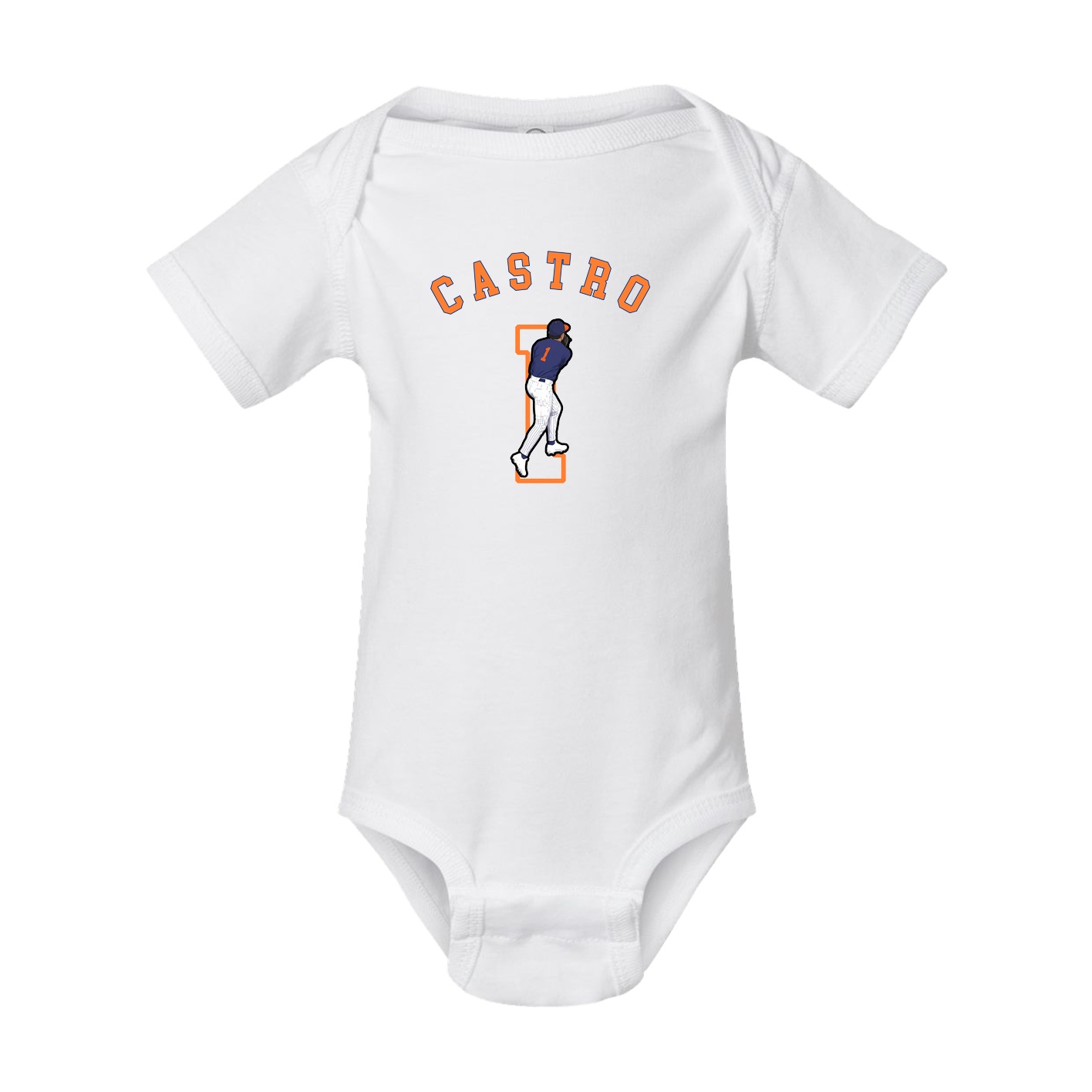 Baby Onesie — Shirsey Arch in White