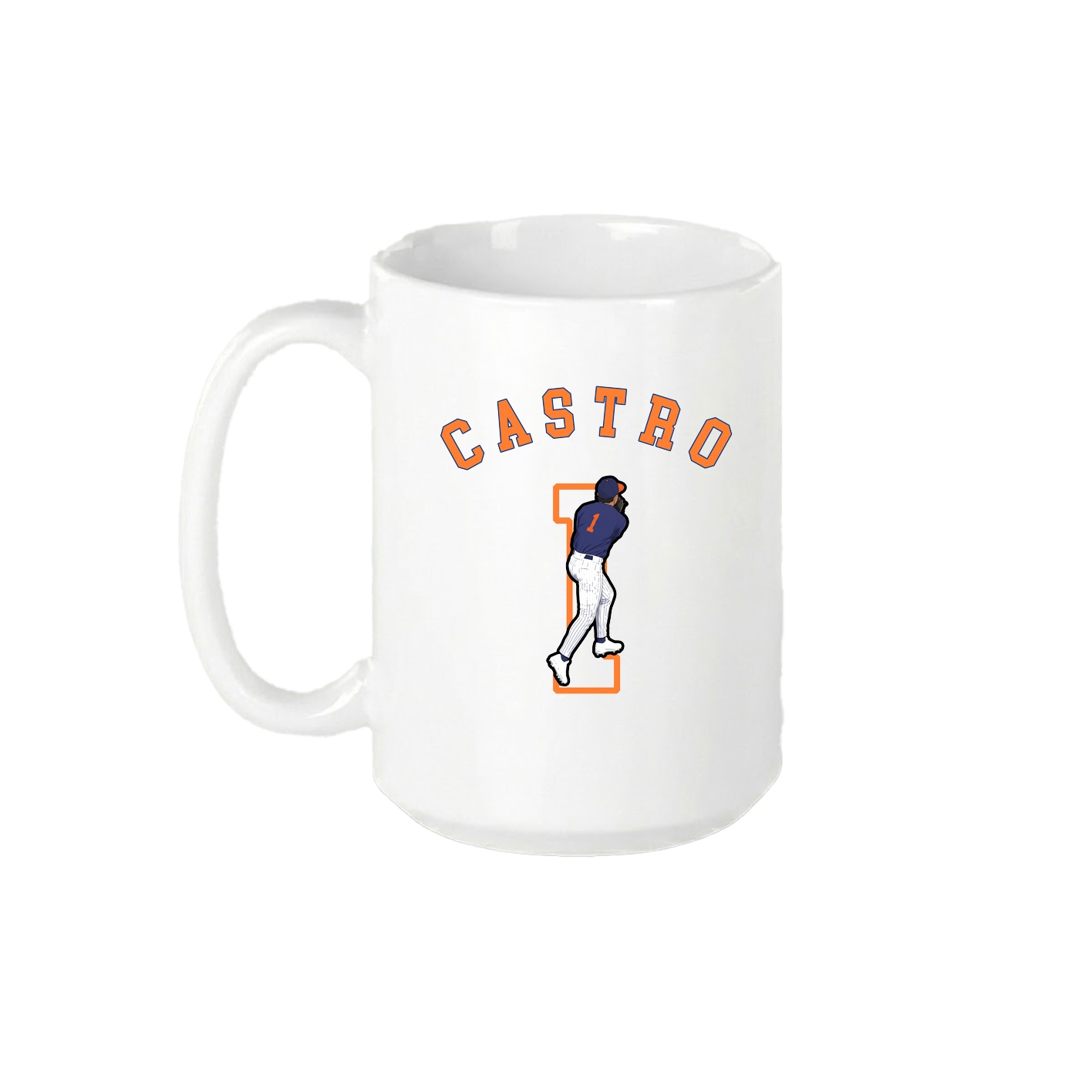 15oz Coffee Mug — Shirsey Arch in White