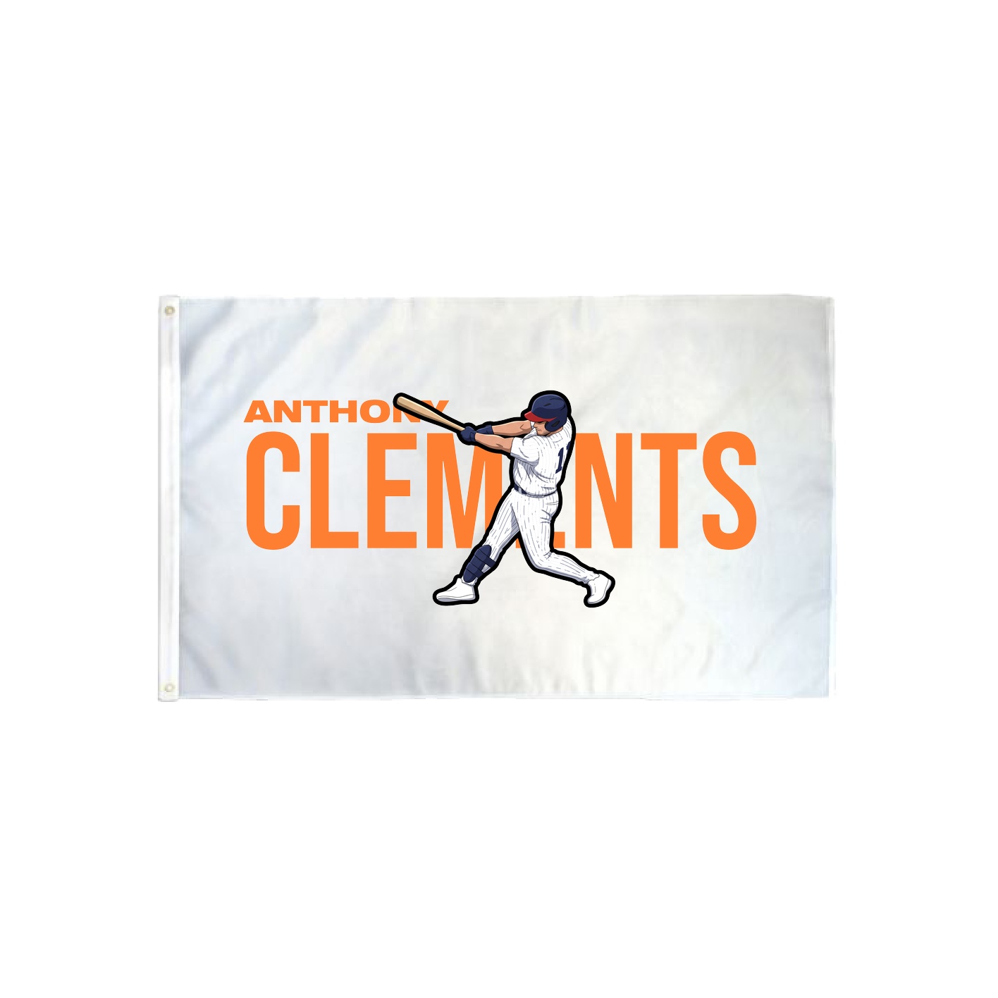 3x5 Flag — Player Name in Classic