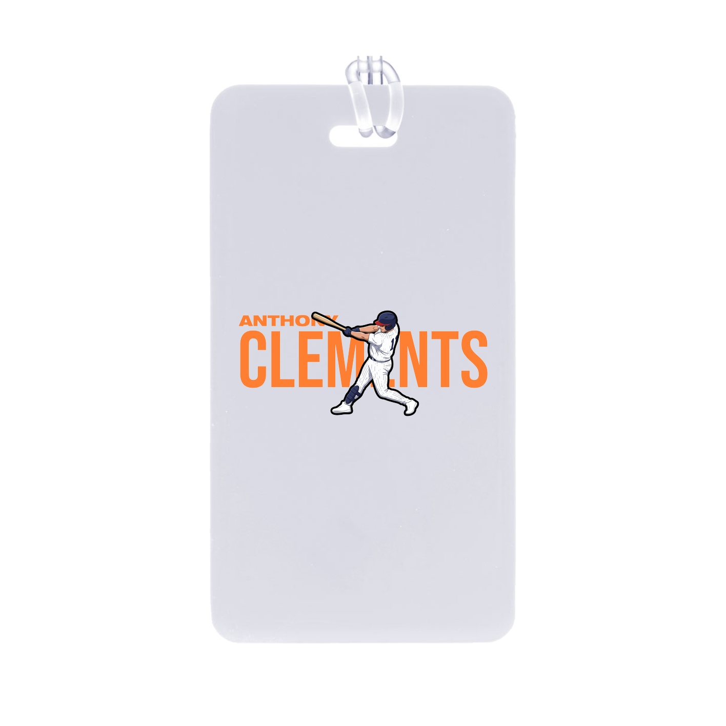 Bag Tag — Player Name in Classic