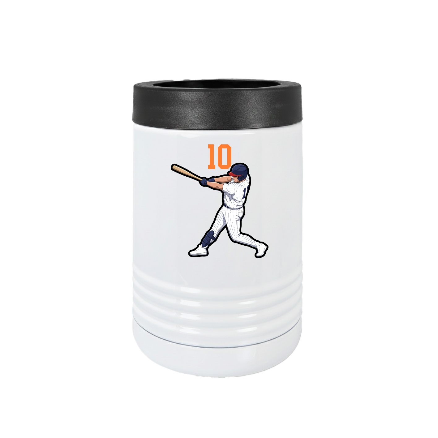 Beverage Holder — Number Top in White
