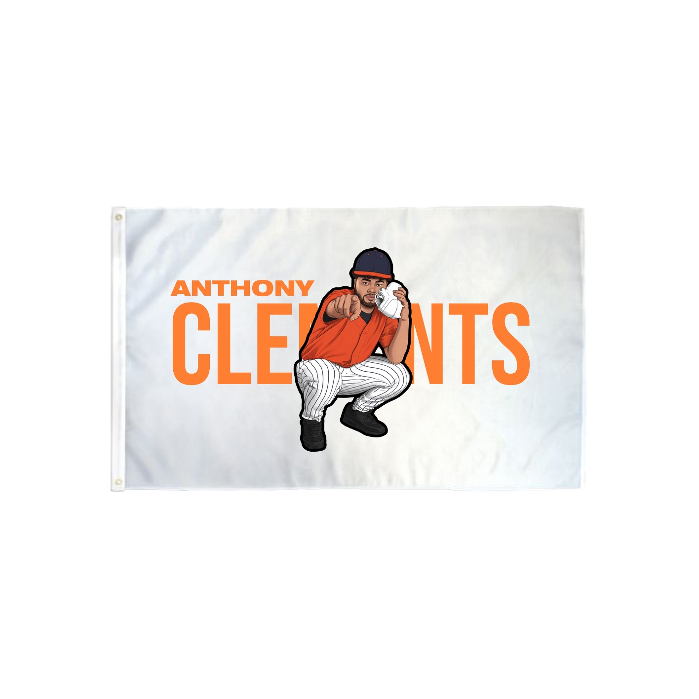 3x5 Flag — Player Name in Classic