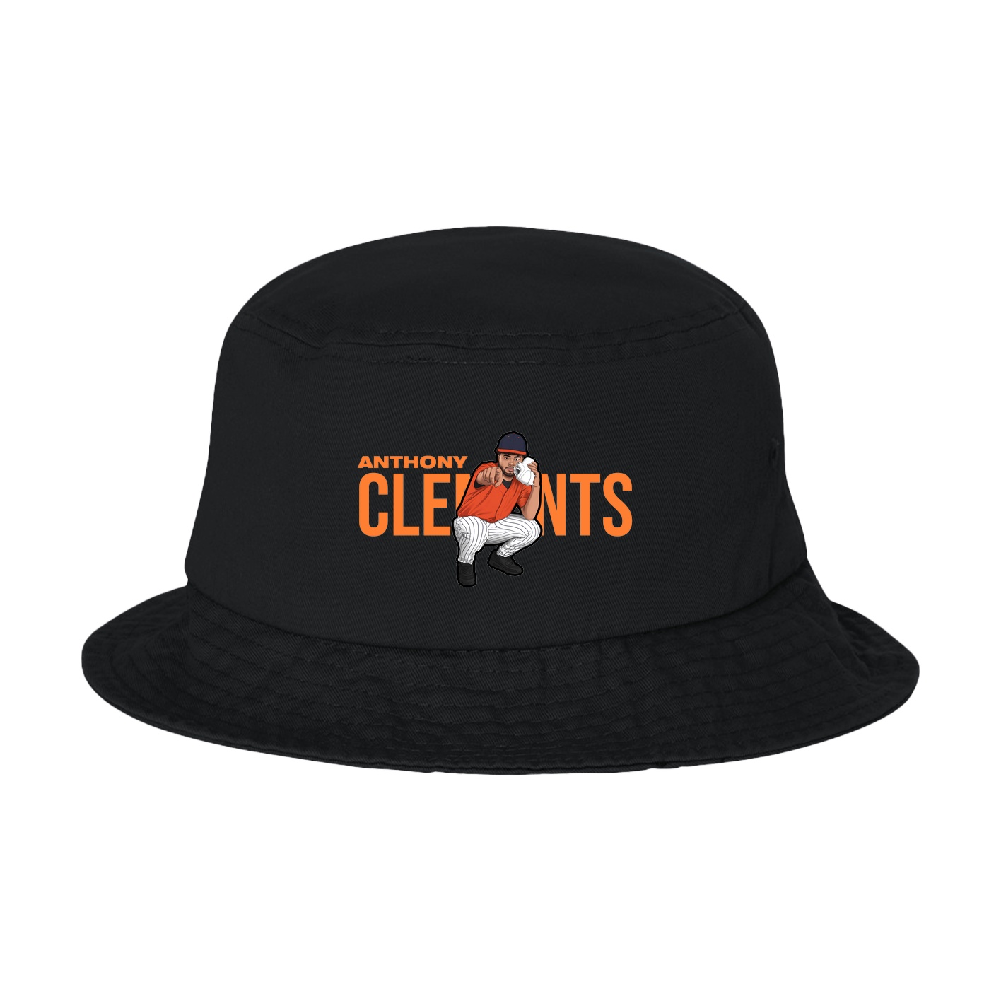 Bucket Cap — Player Name in Black