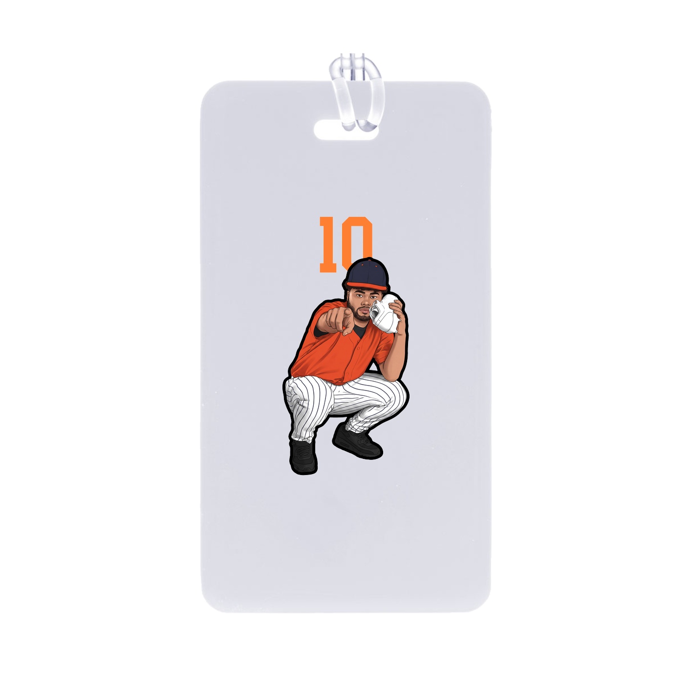 Bag Tag — Number Top in Classic