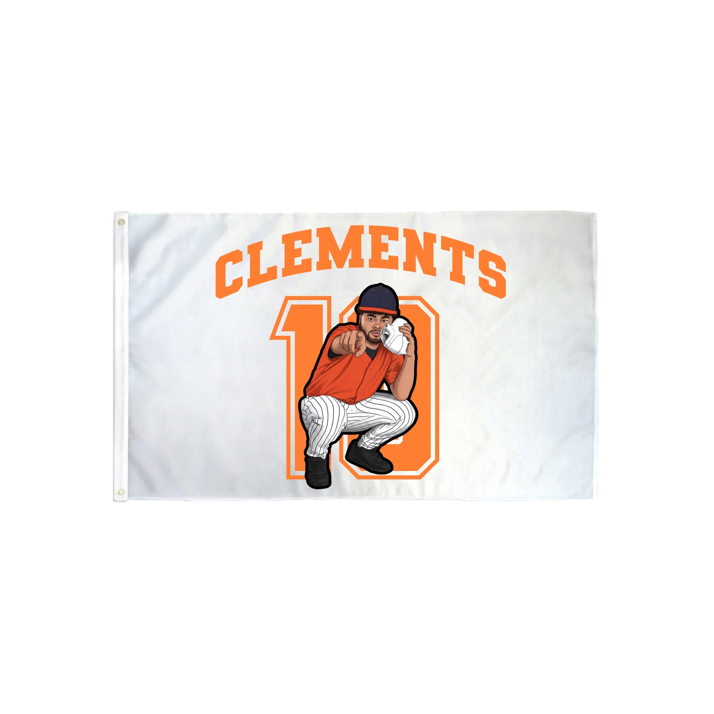 3x5 Flag — Number in Classic