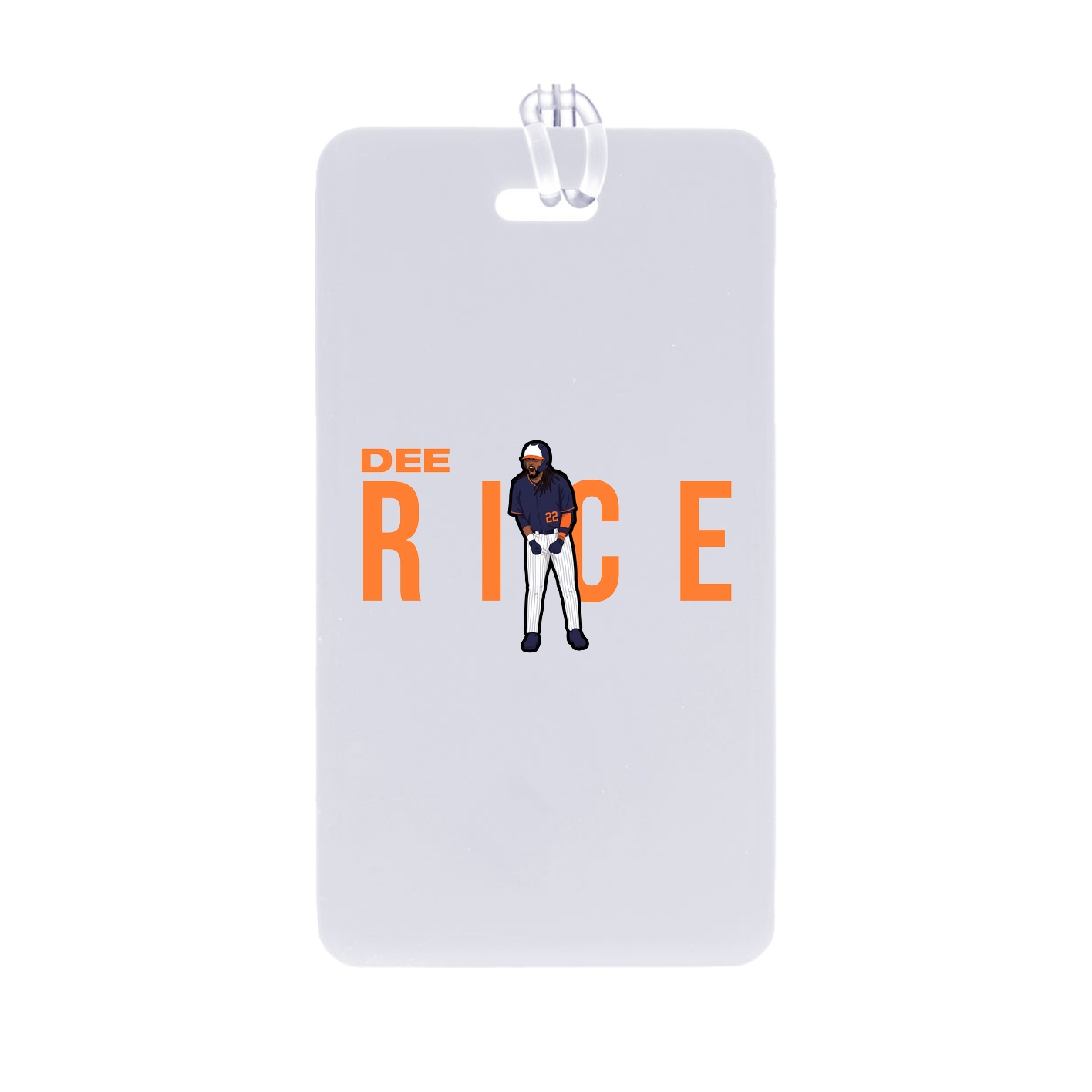 Bag Tag — Player Name in Classic