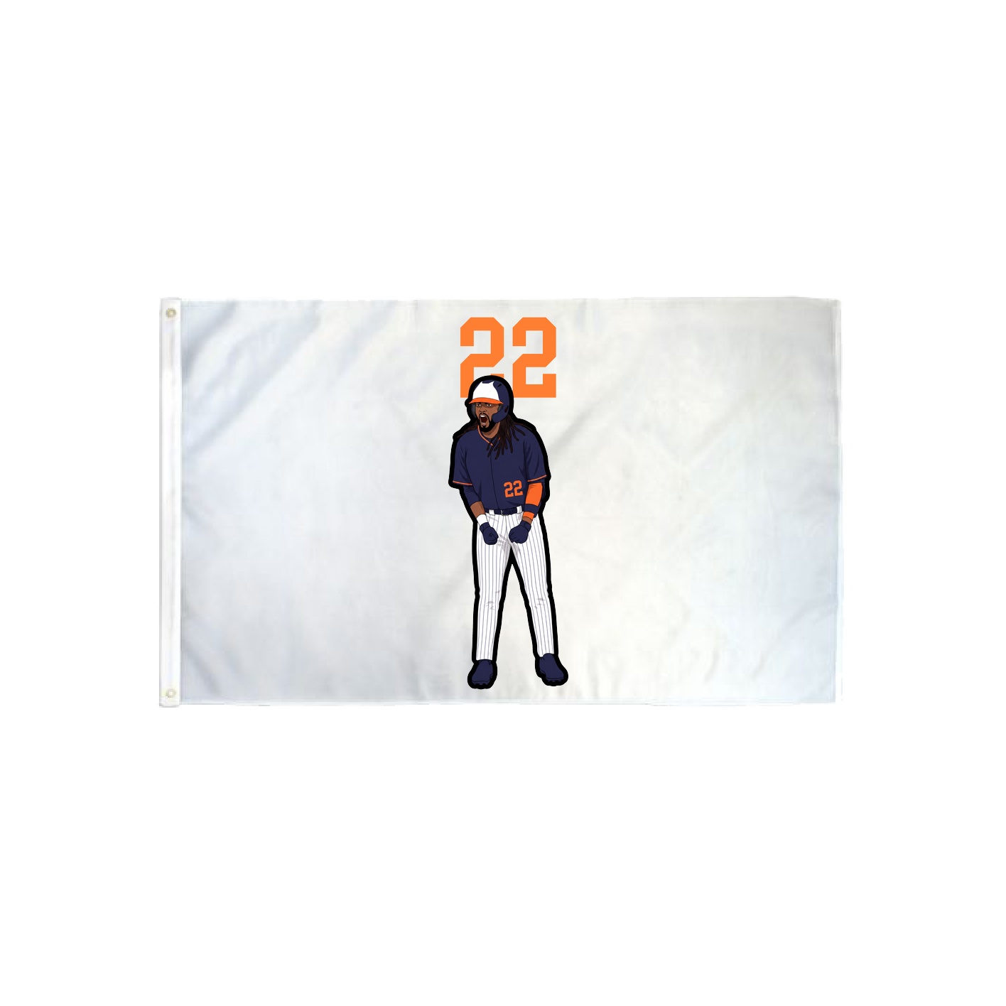 3x5 Flag — Number Top in Classic