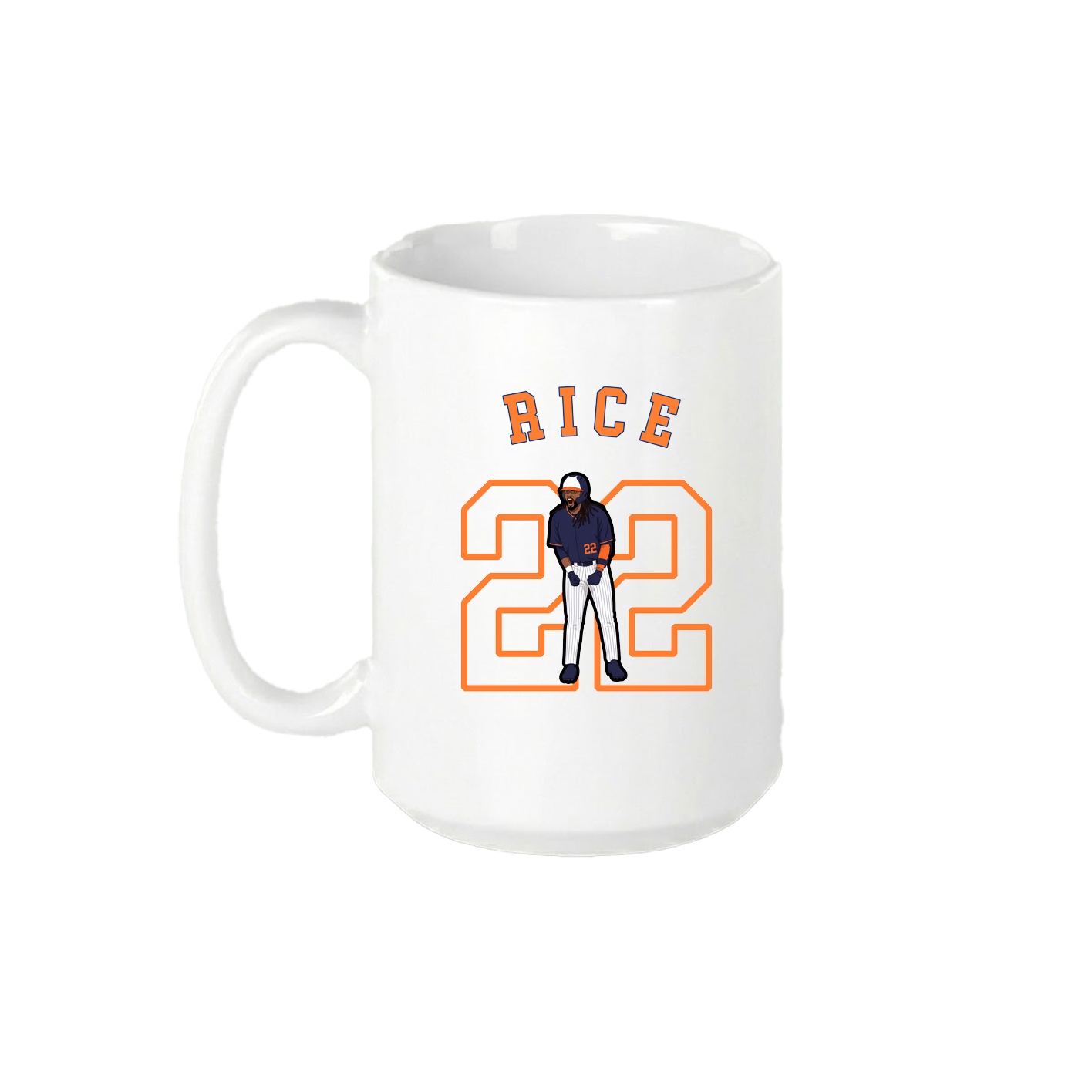 15oz Coffee Mug — Shirsey Arch in White