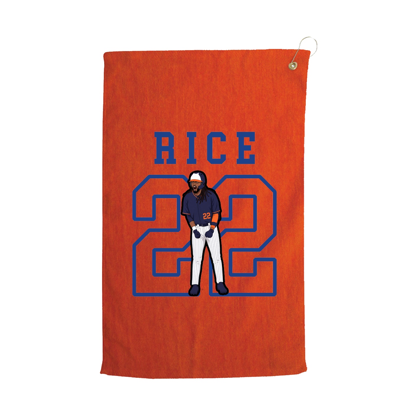 Golf Towel — Shirsey in Orange
