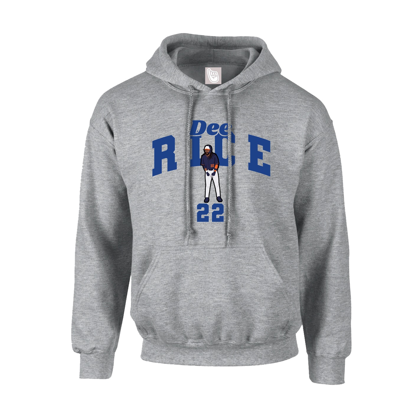 Hoodie — Signature Arch in Grey