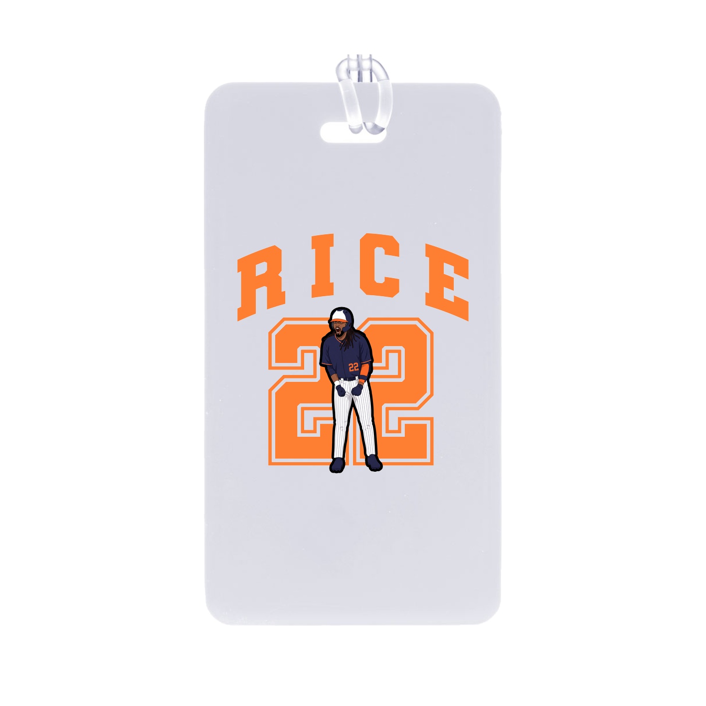 Bag Tag — Number in Classic