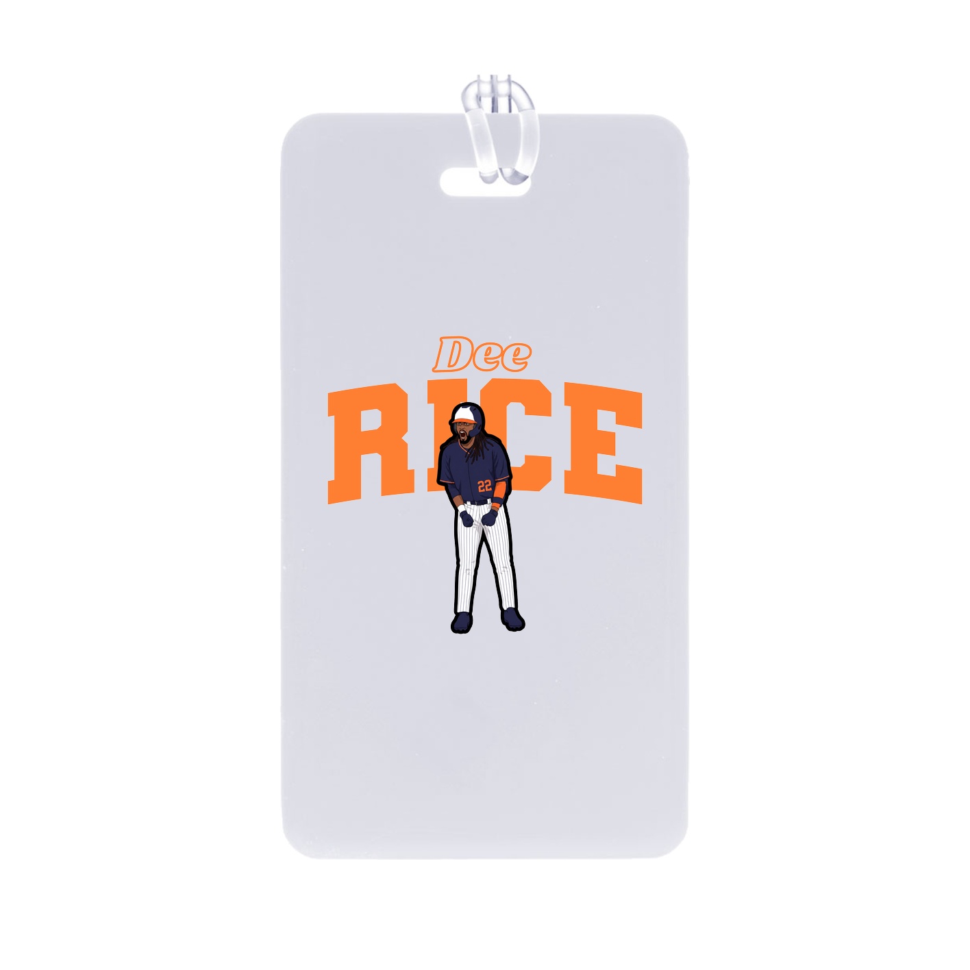 Bag Tag — Name Arch in Classic