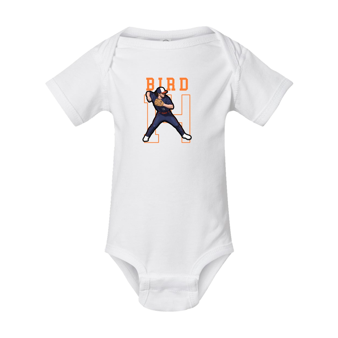 Baby Onesie — Shirsey in White